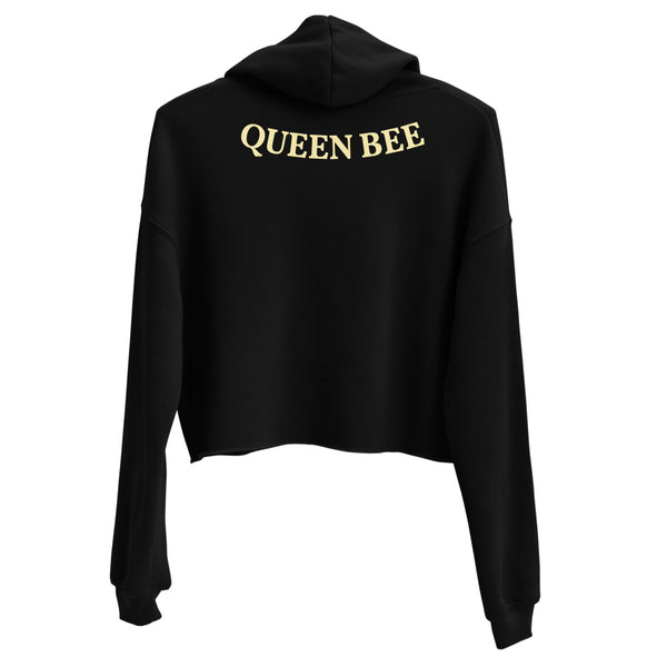 Queen Bee Crop Hoodie