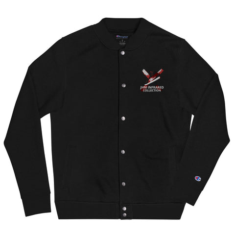 Infrared Embroidered Champion Bomber Jacket