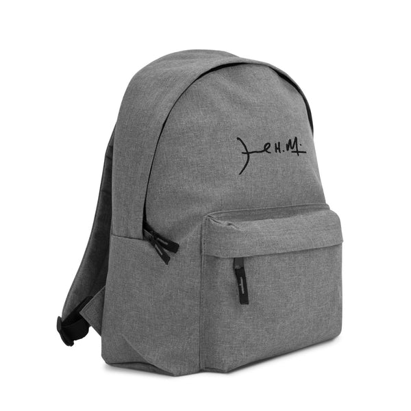 Signature Embroidered Backpack