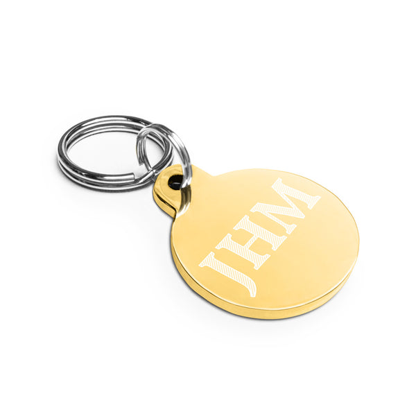 Engraved JHM Tag