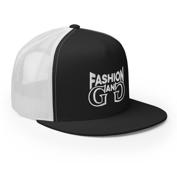 Fashion Gang Trucker Cap ( White Letters )
