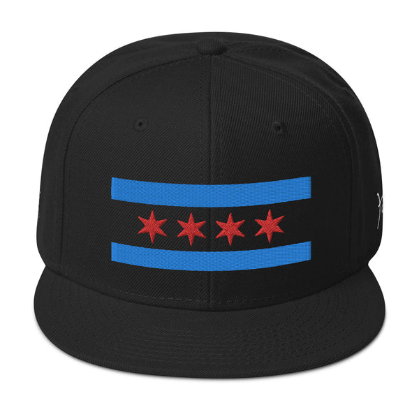 CHICAGO Flag Snapback Hat