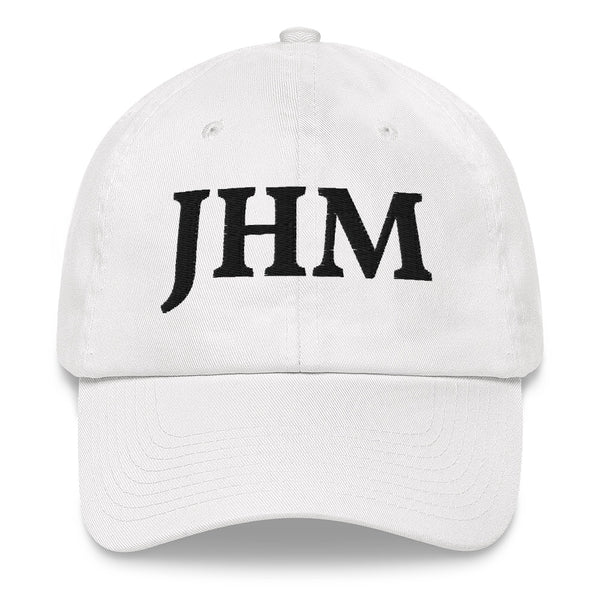JHM Dad Hat ( Black letters )