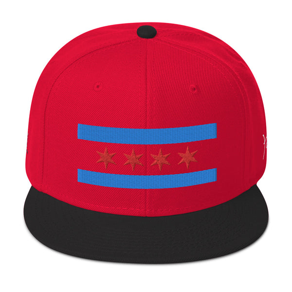 CHICAGO Flag Snapback Hat