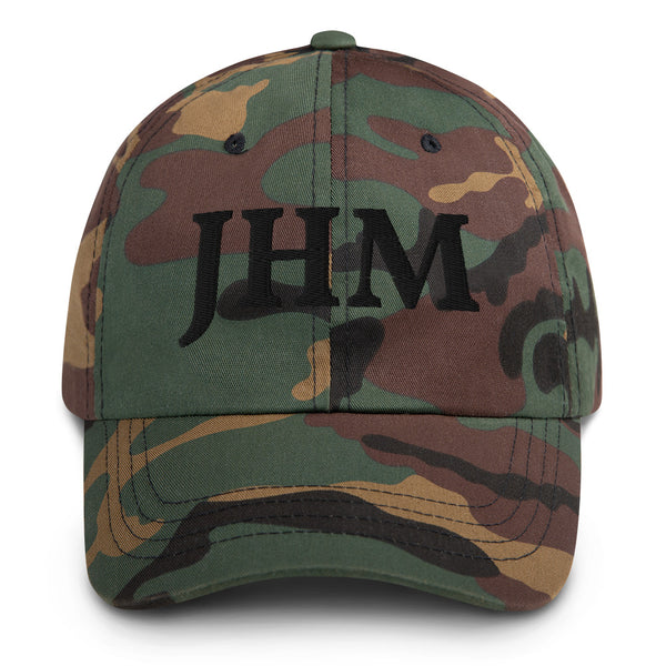 JHM Dad Hat ( Black letters )