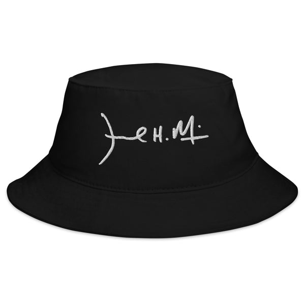 Signature Bucket Hat ( Black )