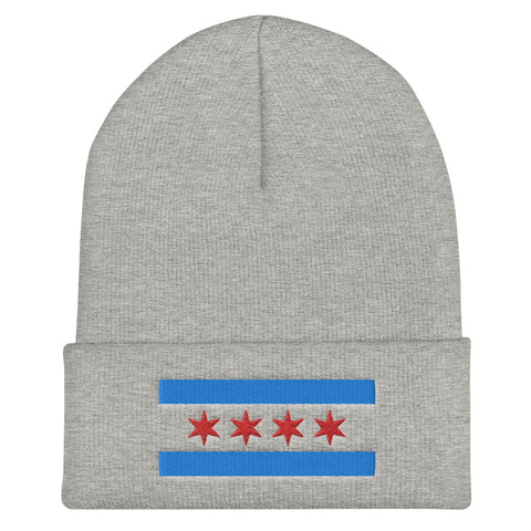 CHICAGO Flag Skully