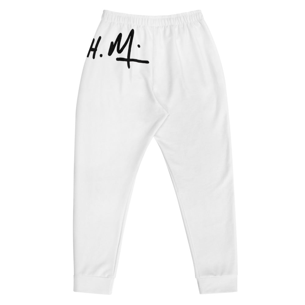 Men's Signature Track Pants ( White )